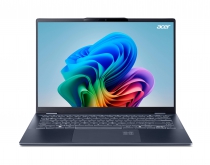 Ноутбук Acer Swift 14 AI SF14-51 14" WUXGA OLED, Intel U7-258V, 32GB, F1TB, UMA, Win11, синий NX.J2HEU.005
