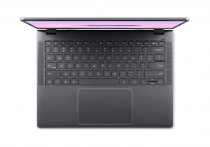 Ноутбук Acer Chromebook Plus CB514-6H 14&quot; WUXGA IPS, Intel 3-N355, 8GB, F256GB, UMA, ChromeOS, серый NX.JFHEU.001