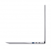 Ноутбук Acer Chromebook CB315-4H 15" FHD IPS, Intel C N4500, 4GB, F128GB, UMA, ChromeOS, сріблястий NX.KB9EU.001