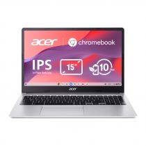 Ноутбук Acer Chromebook CB315-4HT 15" FHD IPS Touch, Intel C N4500, 8GB, F128GB, UMA, ChromeOS, сріблястий NX.KBAEU.001