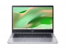 Ноутбук Acer Chromebook CB314-4H 14" FHD IPS, Intel i3-N305, 8GB, F512GB, UMA, ChromeOS, сріблястий NX.KQDEU.003