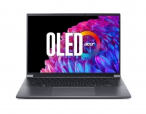 Ноутбук Acer Swift X SFX14-72G 14.5" 2.8K OLED, Intel U7-155H, 32GB, F1TB, NVD4050-6, Win11, серый NX.KR7EU.003