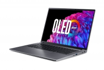 Ноутбук Acer Swift X SFX14-72G 14.5" 2.8K OLED, Intel U7-155H, 32GB, F1TB, NVD4060-8, Win11, серый NX.KR8EU.003