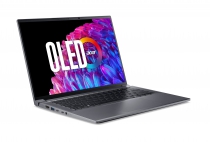 Ноутбук Acer Swift X SFX14-72G 14.5" 2.8K OLED, Intel U7-155H, 32GB, F1TB, NVD4060-8, Win11, серый NX.KR8EU.003
