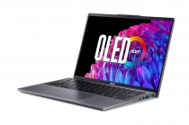 Ноутбук Acer Swift Go 14 SFG14-63 14" 2.8K OLED, AMD R5-8645HS, 16GB, F512GB, UMA, Win11, серый NX.KTSEU.002