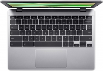 Ноутбук Acer Chromebook CB311-12H 11" IPS, Intel C N100, 4GB, F64GB, UMA, ChromeOS, сріблястий NX.KX1EU.006