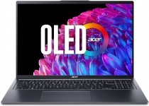 Ноутбук Acer Swift Go 16 SFG16-72 16" 3.2K OLED, Intel U5-125H, 16GB, F512GB, UMA, Lin, сірий NX.KY9EU.001