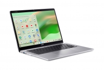 Ноутбук Acer Chromebook Spin CP314-2HN 14&quot; WUXGA IPS Touch, Intel i3-N305, 8GB, F256GB, UMA, ChromeOS, серебристый NX.KYJEU.001