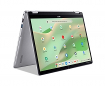 Ноутбук Acer Chromebook Spin CP314-2HN 14&quot; WUXGA IPS Touch, Intel i3-N305, 8GB, F256GB, UMA, ChromeOS, серебристый NX.KYJEU.001