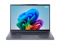 Ноутбук Acer Swift Go 14 AI SFG14-01 14.5" WQXGA IPS, Quallcomm X1P-42100, 16GB, F1TB, UMA, Win11, сірий NX.KYXEU.005