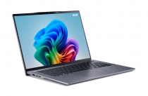 Ноутбук Acer Swift Go 14 AI SFG14-01 14.5" WQXGA IPS, Quallcomm X1P-42100, 16GB, F1TB, UMA, Win11, сірий NX.KYXEU.005