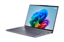 Ноутбук Acer Swift 14 AI SF14-11 14.5" WQXGA IPS, Quallcomm X1P-64-100, 16GB, F1TB, UMA, Win11, серый NX.KZXEU.001