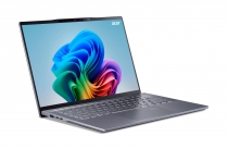 Ноутбук Acer Swift 14 AI SF14-11 14.5" WQXGA IPS, Quallcomm X1P-64-100, 16GB, F1TB, UMA, Win11, серый NX.KZXEU.001