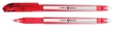 Ручка гелева самостираюча OPTIMA CORRECT 0,5 мм, пише червоним O15338-03