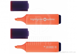 Маркер текстовый Optima, оранжевый OPTIMA O15809-06