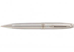 Ручка шариковая Сanyon, корпус серебристый CABINET O15967-16