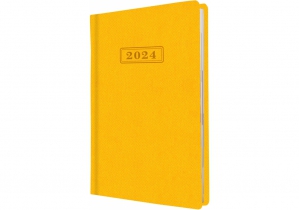Щоденник датований, SQUARE, жовтий, А5, без поролона OPTIMA O25204-05