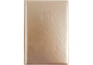 Дневник датированный, POLISH, золото, А5 OPTIMA O25216-15