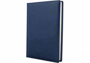 Щоденник недатований А5 Cabinet, Vivella Lak, синя O25425-02