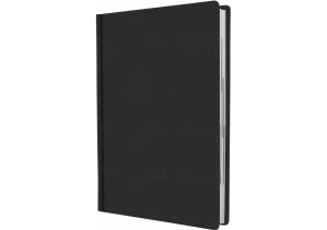 Дневник недатированный Cabinet, SQUARE, черный O25438-01