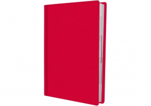 Дневник недатированный Cabinet, SQUARE, красный O25438-03