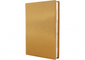 Дневник недатированный, MINK, А5, кремовый блок, линия, золотой металлик OPTIMA O25470-15