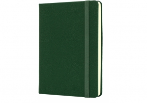 Дневник недатированный, NAMIB, А5, кремовый блок, линия, зеленый OPTIMA O25471-04