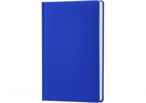 Дневник недатированный, NUBUCK, А5, кремовый блок, клетка, синий OPTIMA O25472-02