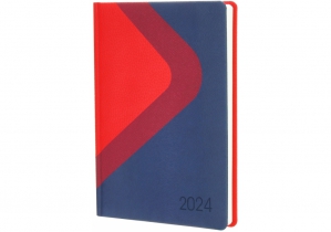 Дневник датированный комбинированными материалами, А5 OPTIMA O26141