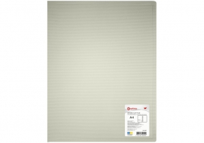 Папка Кліп А, А4, OPTIMA, 600 мкм, фактура "СМУГА", асорті O31287