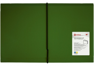 Папка с расширением, А5, OPTIMA, 600 мкм, фактура "ПОЛУНА", ассорти O35547