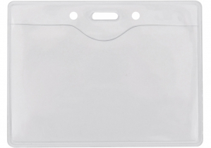 Бейдж горизонтальний Optima, PVC, 108х70 мм O45607