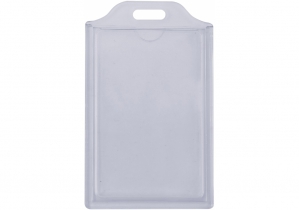 Бейдж вертикальный Optima, ABS+PVC, 74х105 мм O45628
