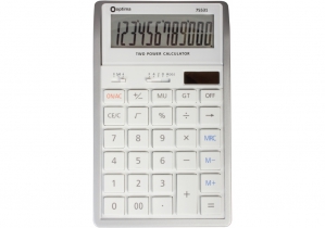 Калькулятор настільний Optima 12 розрядів, розмір 180*108*21,5 мм O75531