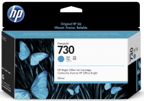 Картридж HP No.730 DesignJet T1600/T1700/T2600 Cyan 130ml P2V62A