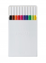 Лайнер uni EMOTT 0.4мм fine line, Standard Color, 10 кольорів Uni PEM-SY/10C.01SC