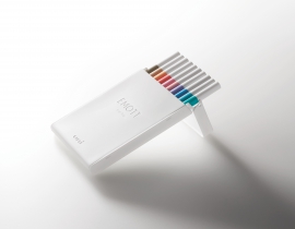 Лайнер uni EMOTT 0.4мм fine line, Soft Pastel Color, 10 кольорів Uni PEM-SY/10C.02SPC
