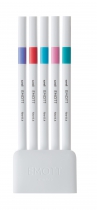 Лайнер uni EMOTT 0.4мм fine line, Candy Pop Color, 5 кольорів Uni PEM-SY/5C.05CPC