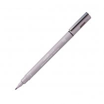 Лайнер браш Uni PIN Brush FINE LINE, світло-сірий PINBR-200(S) LIGHT GREY
