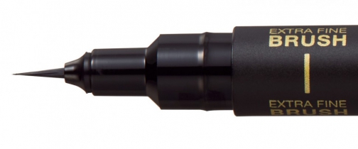 Лайнер браш Uni PIN Extra Fine Brush, чорний PINBR-500EF(S)BLACK