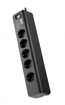 Фільтр мережевий APC Essential SurgeArrest 5 outlets black PM5B-RS