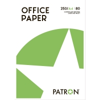 Офісний папір Patron office paper 80 г/м2 a4 250 л (pn-pu-003-2) POF-PN-PU0032-A4-250