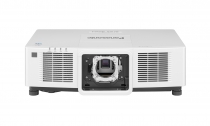 Інсталяційний проектор Panasonic PT-MZ10KLWE (3LCD, WUXGA, 10000 ANSI lm, LASER) білий, без оптики