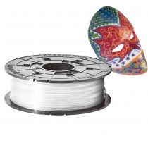 Картридж з ниткою 1.75 мм/0.6 кг PLA XYZprinting Filament для da Vinci Color, білий фарбований RFPLFXEU00C