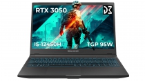 Ноутбук Dream Machines RG3050-15 15.6FHD IPS, Intel i5-12450H, 16GB, F1TB, NVD3050-4, DOS, черный RG3050-15UA57