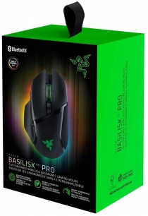 Миша Razer Basilisk V3 Pro, RGB, USB-A/WL/BT, чорний RZ01-04620100-R3G1