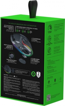 Миша Razer Basilisk V3 Pro 35K, RGB, USB-A/WL/BT, чорний RZ01-05240100-R3G1