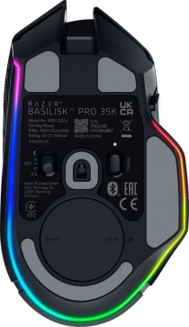 Миша Razer Basilisk V3 Pro 35K, RGB, USB-A/WL/BT, чорний RZ01-05240100-R3G1