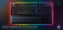 Клавиатура игровая Razer Huntsman Elite Linear Optical Switch USB US RGB, Black RZ03-01871000-R3M1