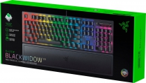 Клавиатура игровая RAZER BlackWidow V3 Yellow Switch USB RU RGB, Black RZ03-03542100-R3R1